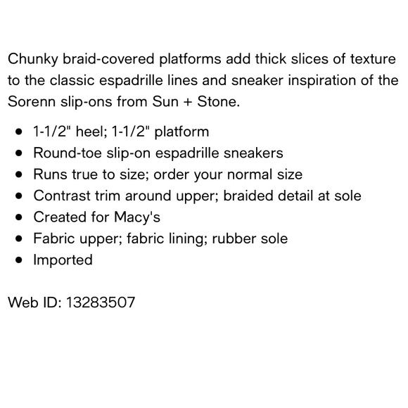 Sun + Stone sorenn slip-on espadrilles - Picture 16 of 16
